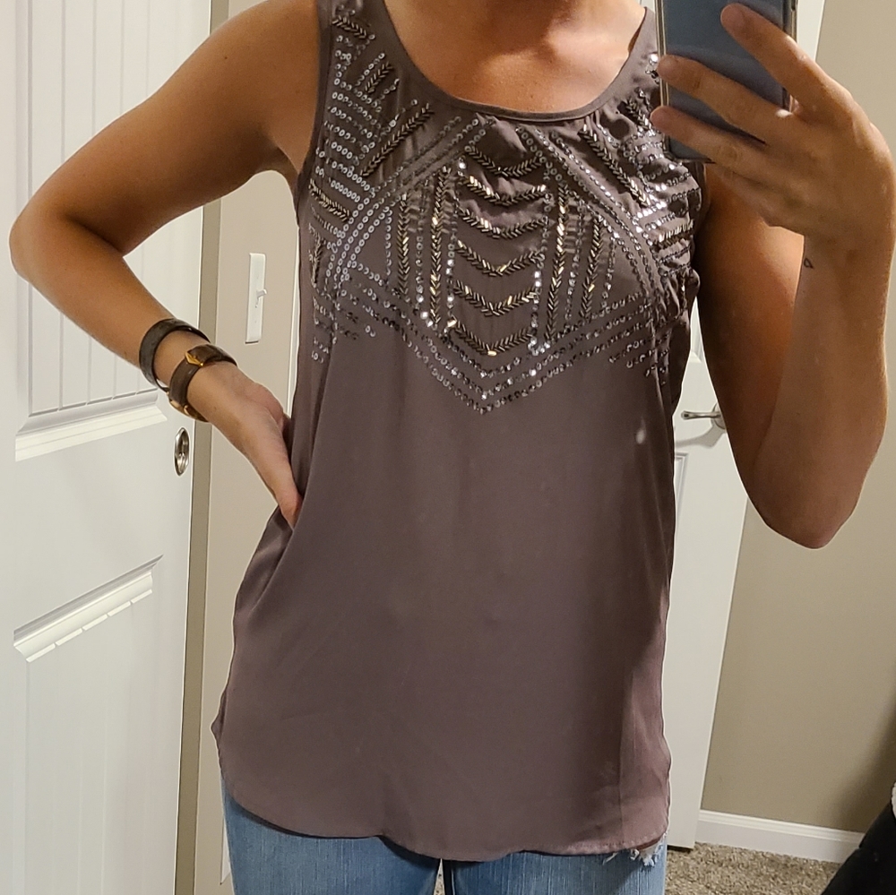 Jeweled, tank top